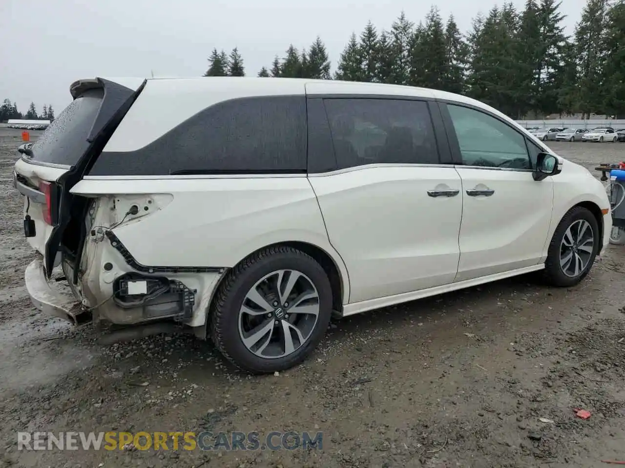 3 Фотография поврежденного автомобиля 5FNRL6H99KB022216 HONDA ODYSSEY 2019
