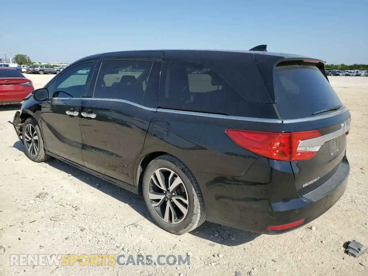 2 Photograph of a damaged car 5FNRL6H99KB022233 HONDA ODYSSEY 2019