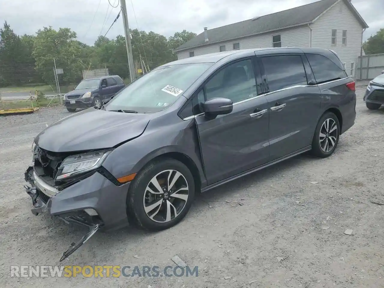 1 fotografías del automóvil dañado 5FNRL6H9XKB069528 HONDA ODYSSEY 2019