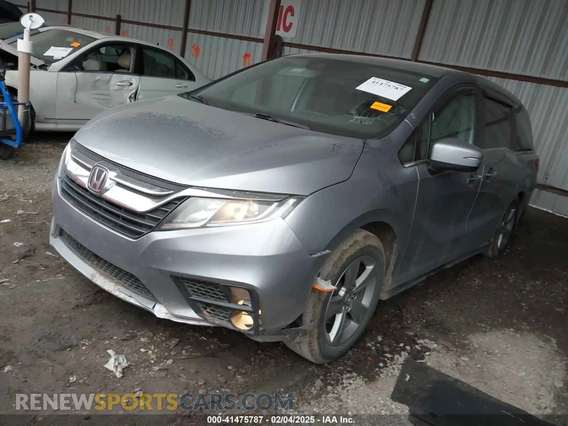 2 Photograph of a damaged car 5FNRL6H52LB072616 HONDA ODYSSEY 2020