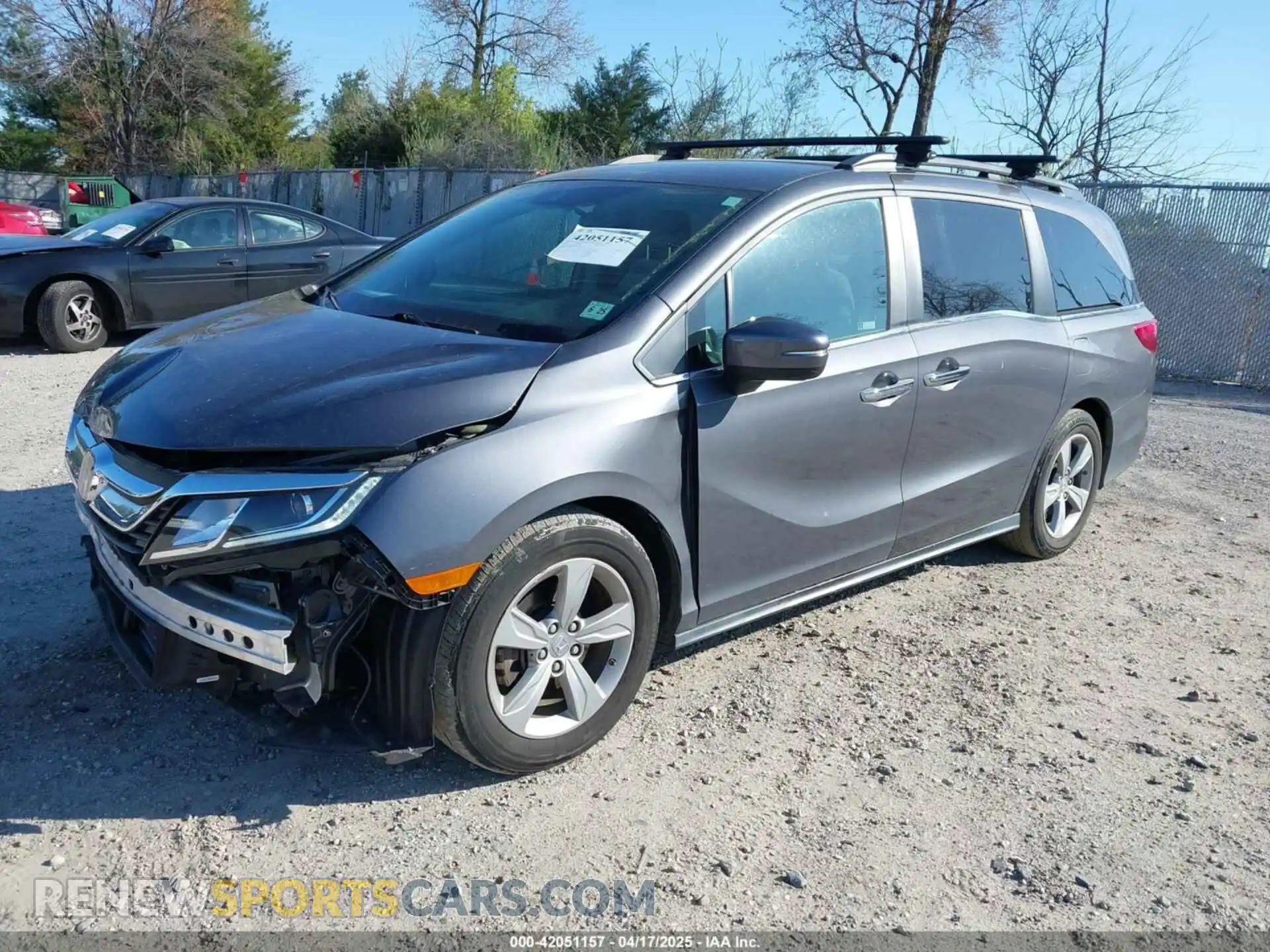 2 Photograph of a damaged car 5FNRL6H54LB052660 HONDA ODYSSEY 2020