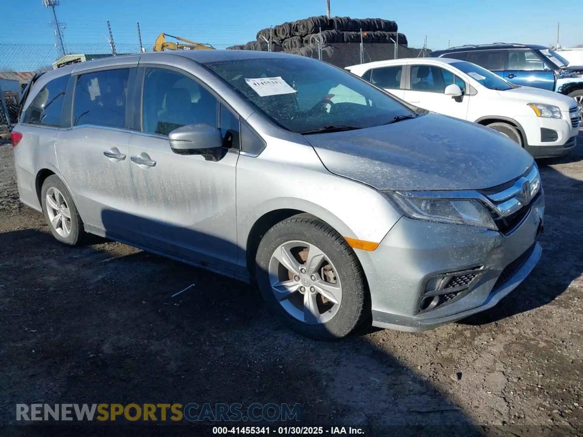 1 Photograph of a damaged car 5FNRL6H71LB037678 HONDA ODYSSEY 2020