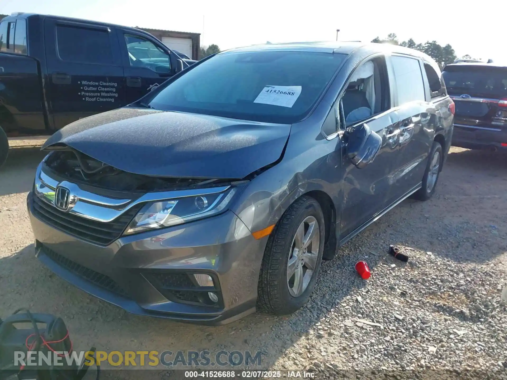 2 Photograph of a damaged car 5FNRL6H73LB021109 HONDA ODYSSEY 2020