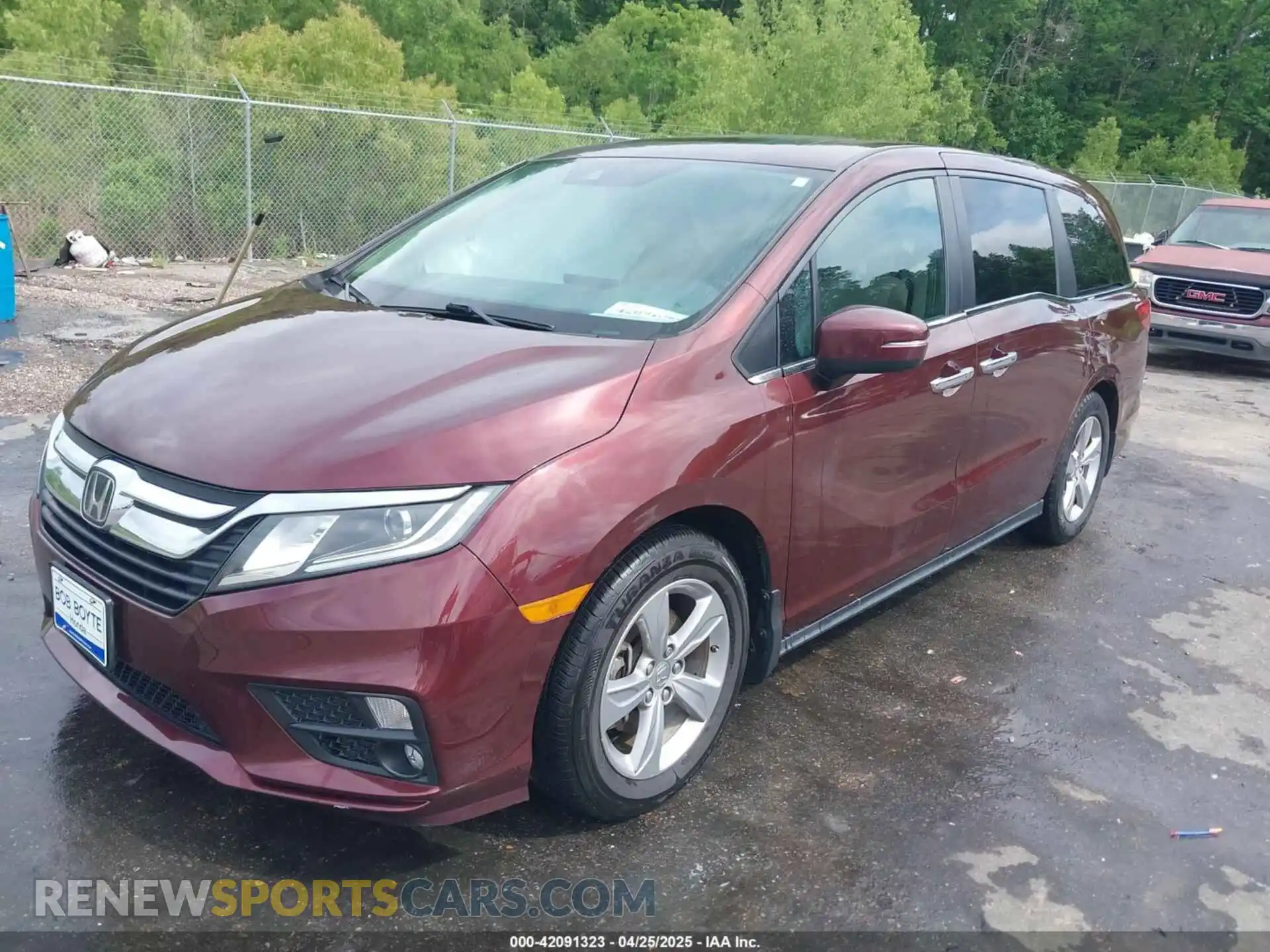 2 Photograph of a damaged car 5FNRL6H74LB041613 HONDA ODYSSEY 2020