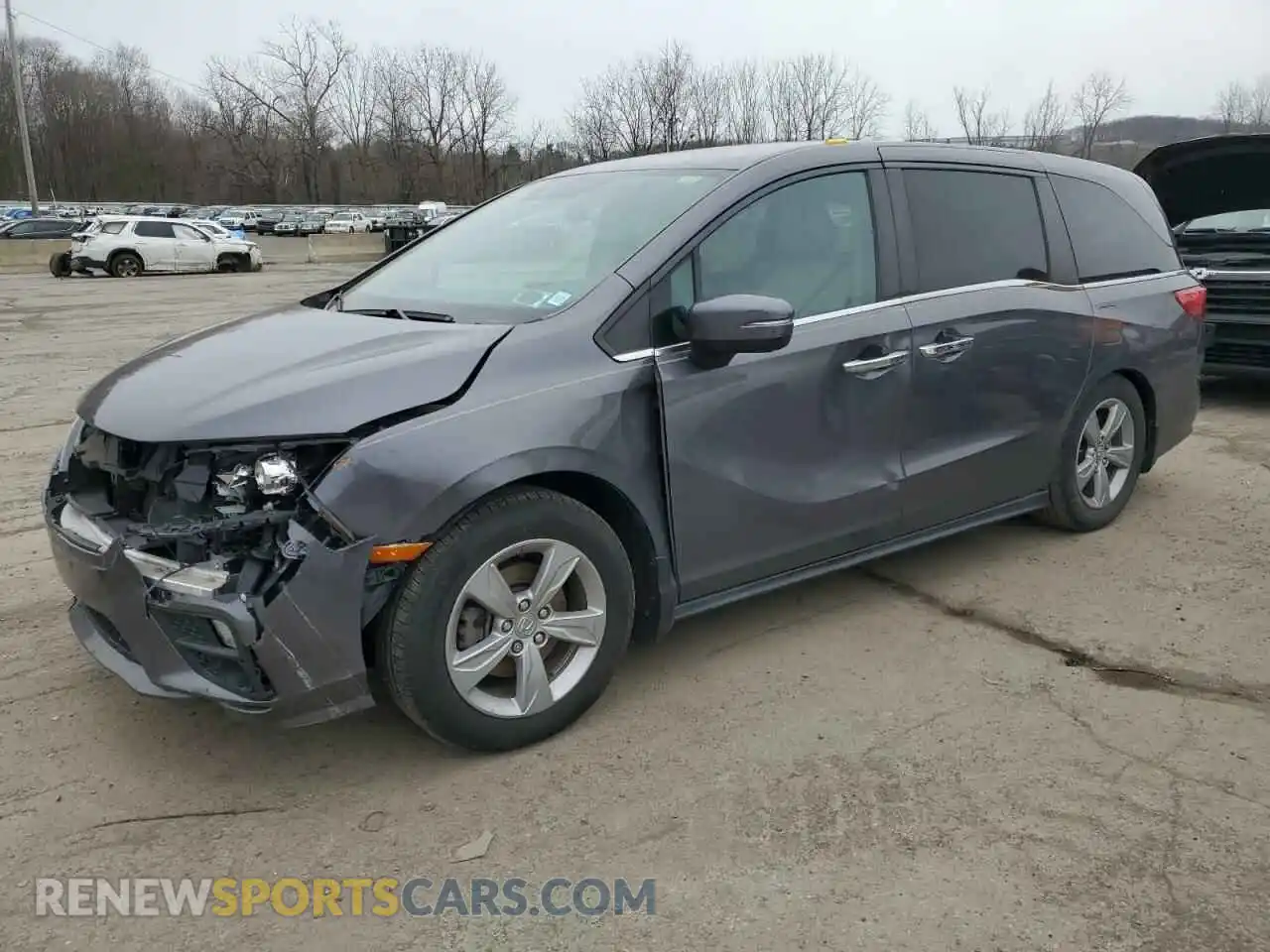 1 Photograph of a damaged car 5FNRL6H75LB068609 HONDA ODYSSEY 2020