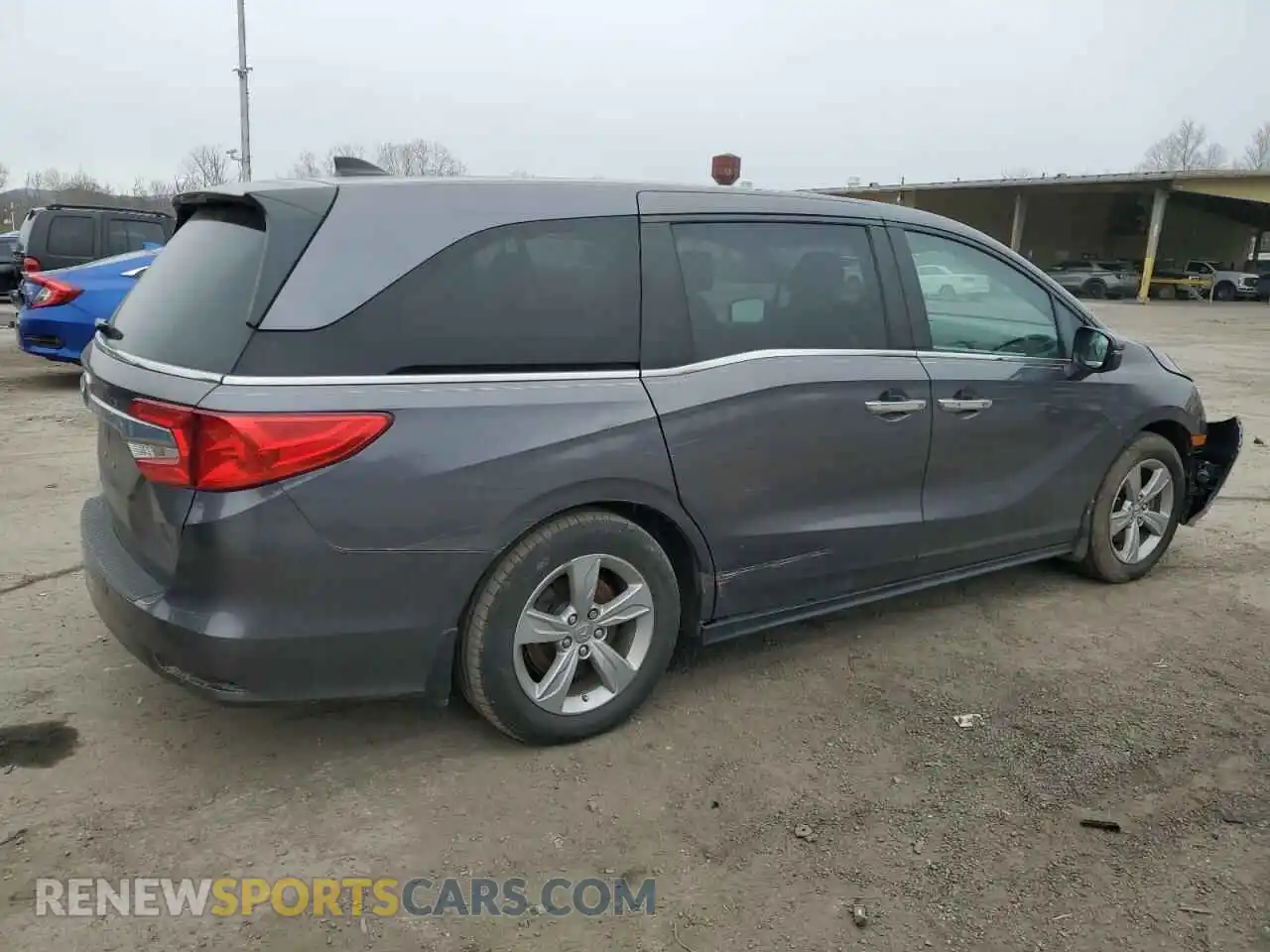 3 Photograph of a damaged car 5FNRL6H75LB068609 HONDA ODYSSEY 2020