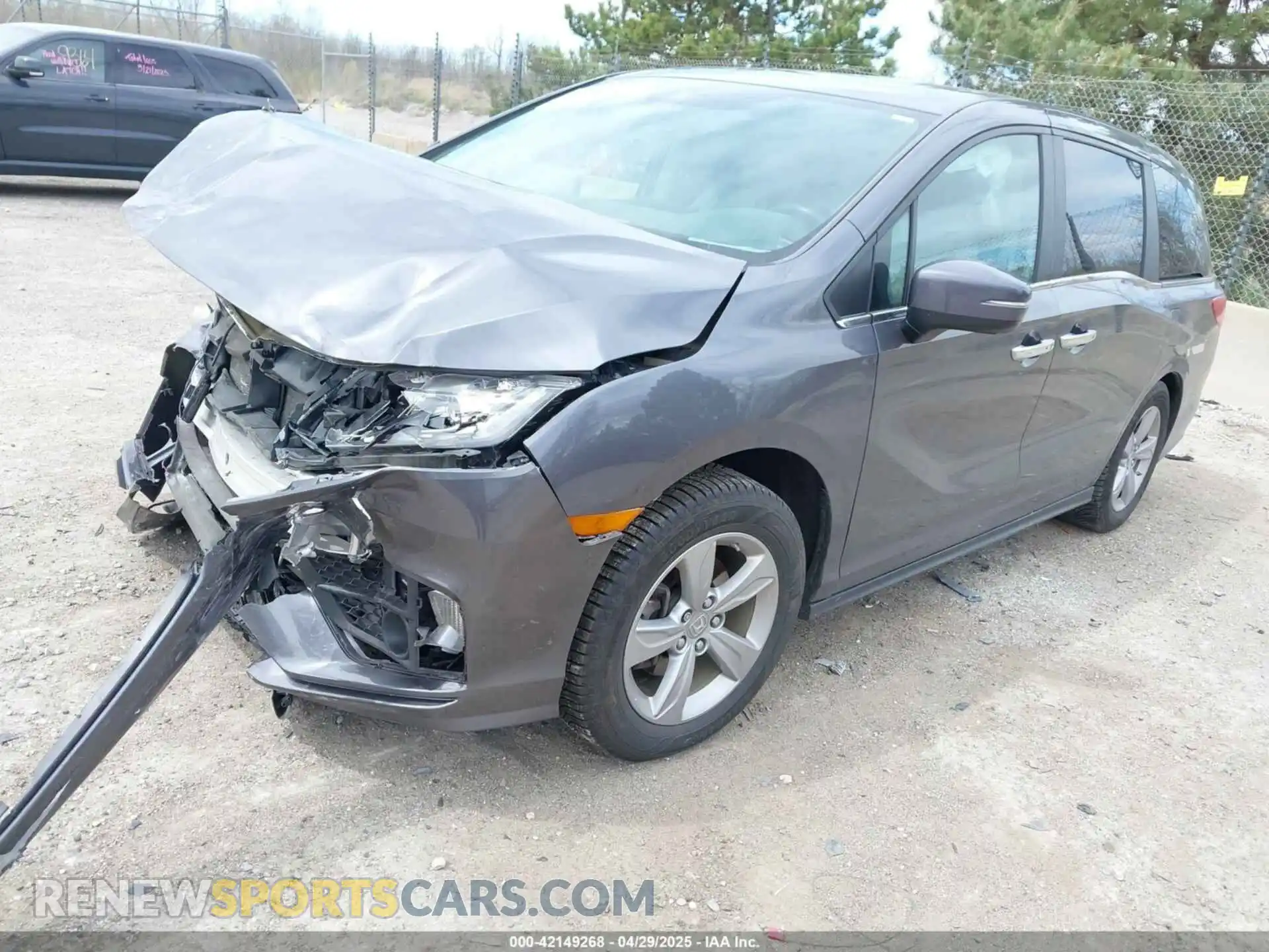 2 Photograph of a damaged car 5FNRL6H76LB062477 HONDA ODYSSEY 2020