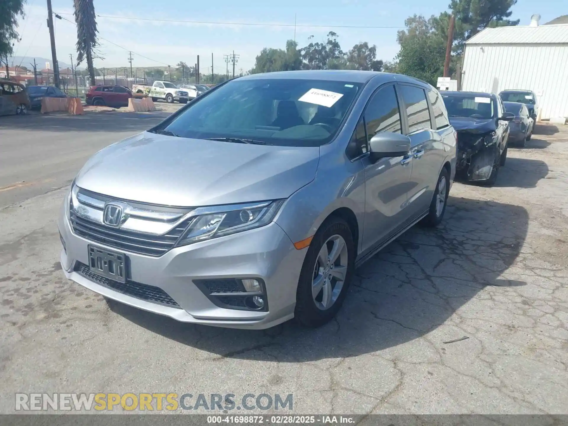 2 Photograph of a damaged car 5FNRL6H7XLB017154 HONDA ODYSSEY 2020