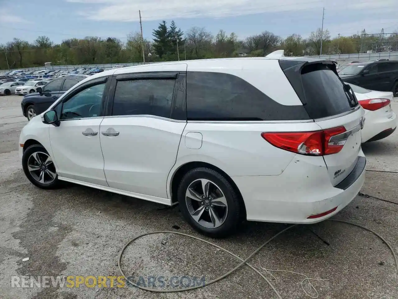 2 Photograph of a damaged car 5FNRL6H8XLB019365 HONDA ODYSSEY 2020