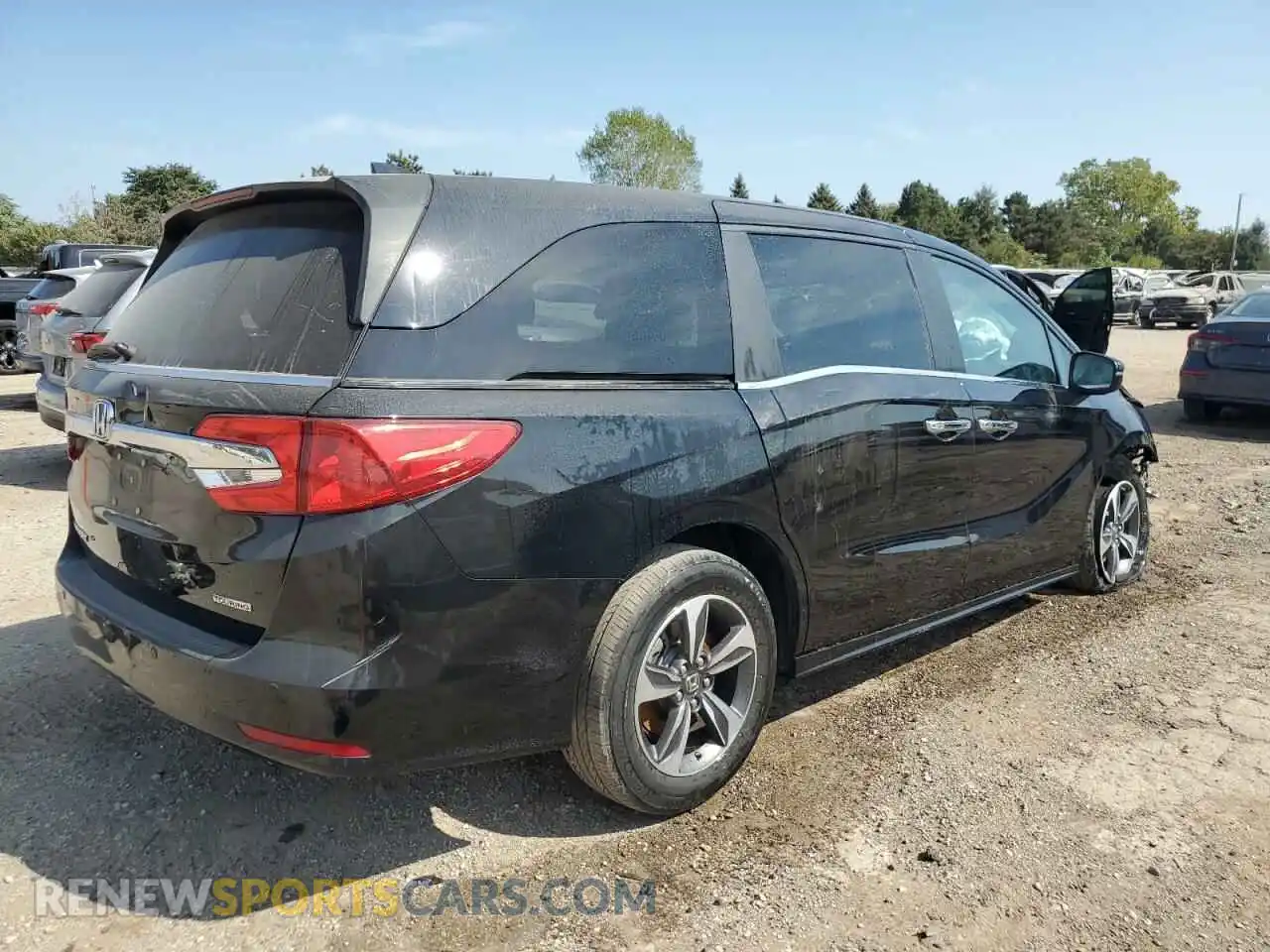 3 Photograph of a damaged car 5FNRL6H8XLB031189 HONDA ODYSSEY 2020