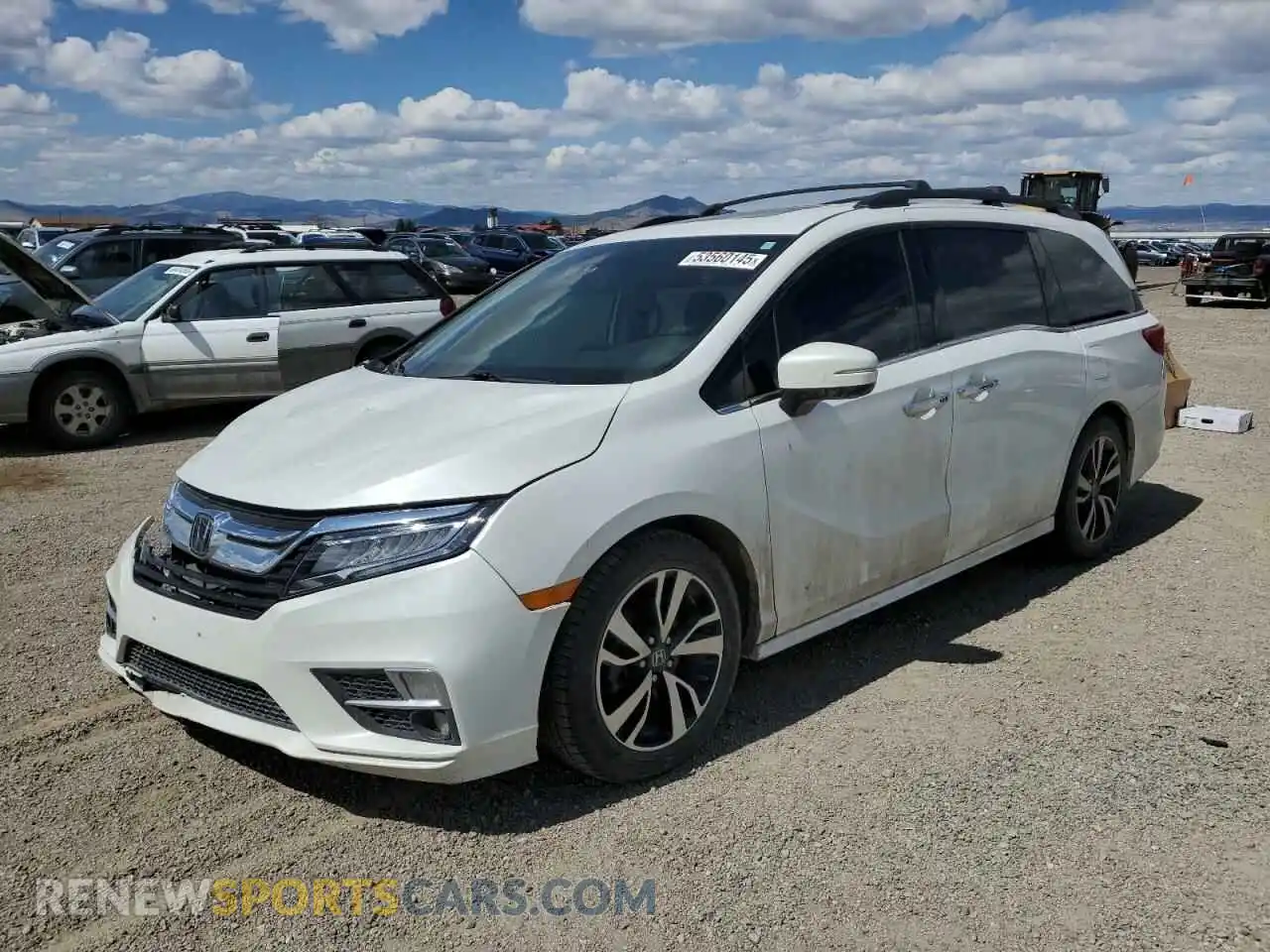 1 fotografías del automóvil dañado 5FNRL6H91LB015309 HONDA ODYSSEY 2020