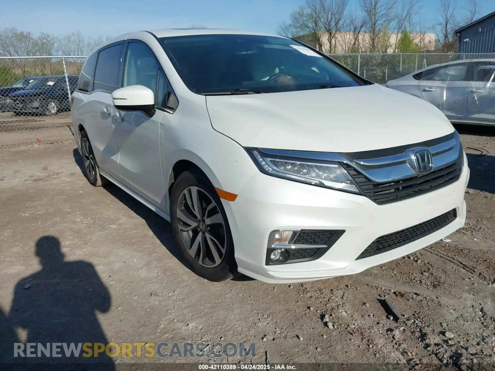 1 Photograph of a damaged car 5FNRL6H92LB014671 HONDA ODYSSEY 2020
