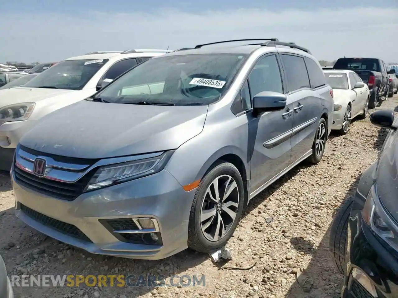 1 Photograph of a damaged car 5FNRL6H9XLB000033 HONDA ODYSSEY 2020