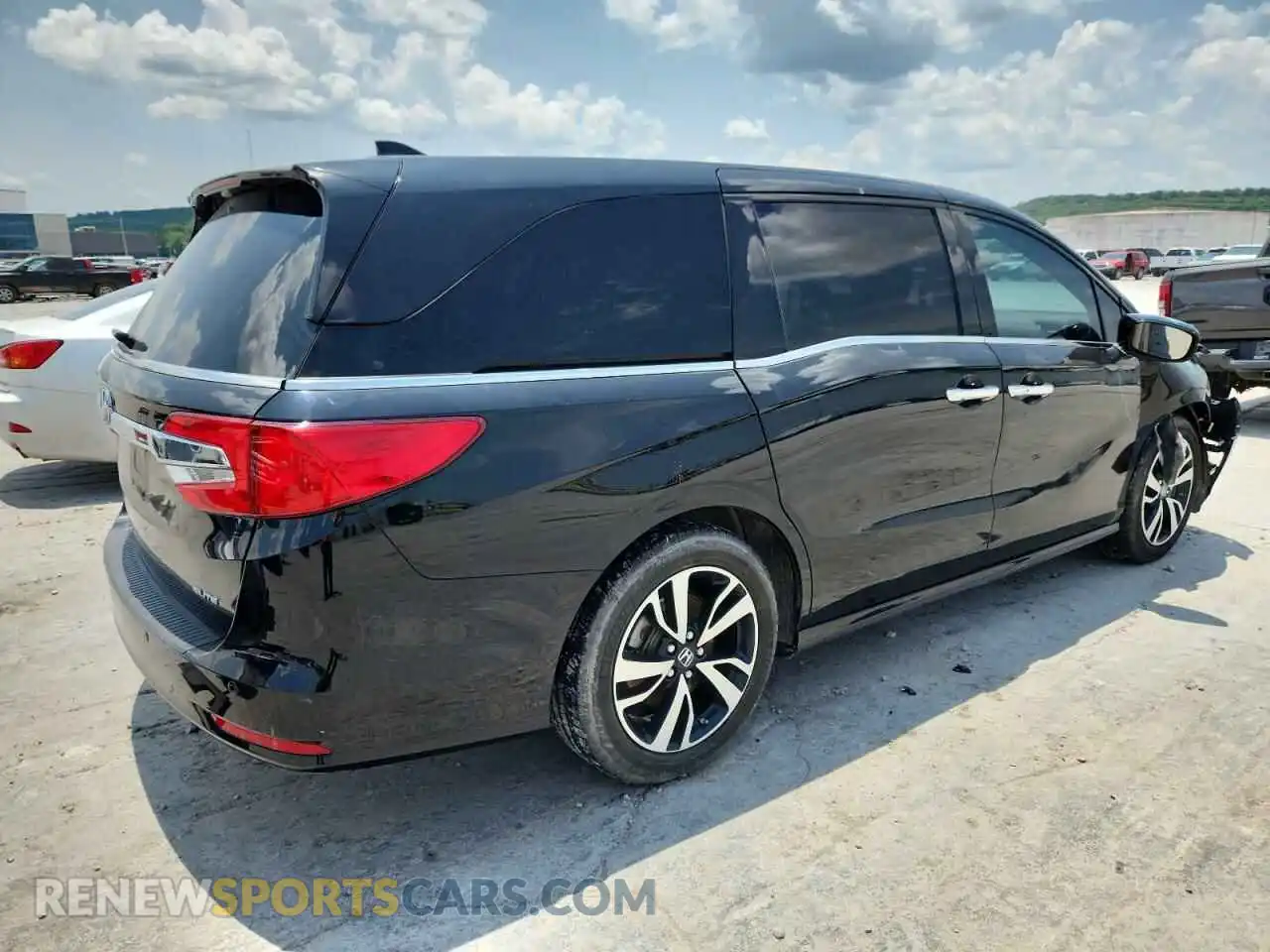 3 Photograph of a damaged car 5FNRL6H9XLB069692 HONDA ODYSSEY 2020