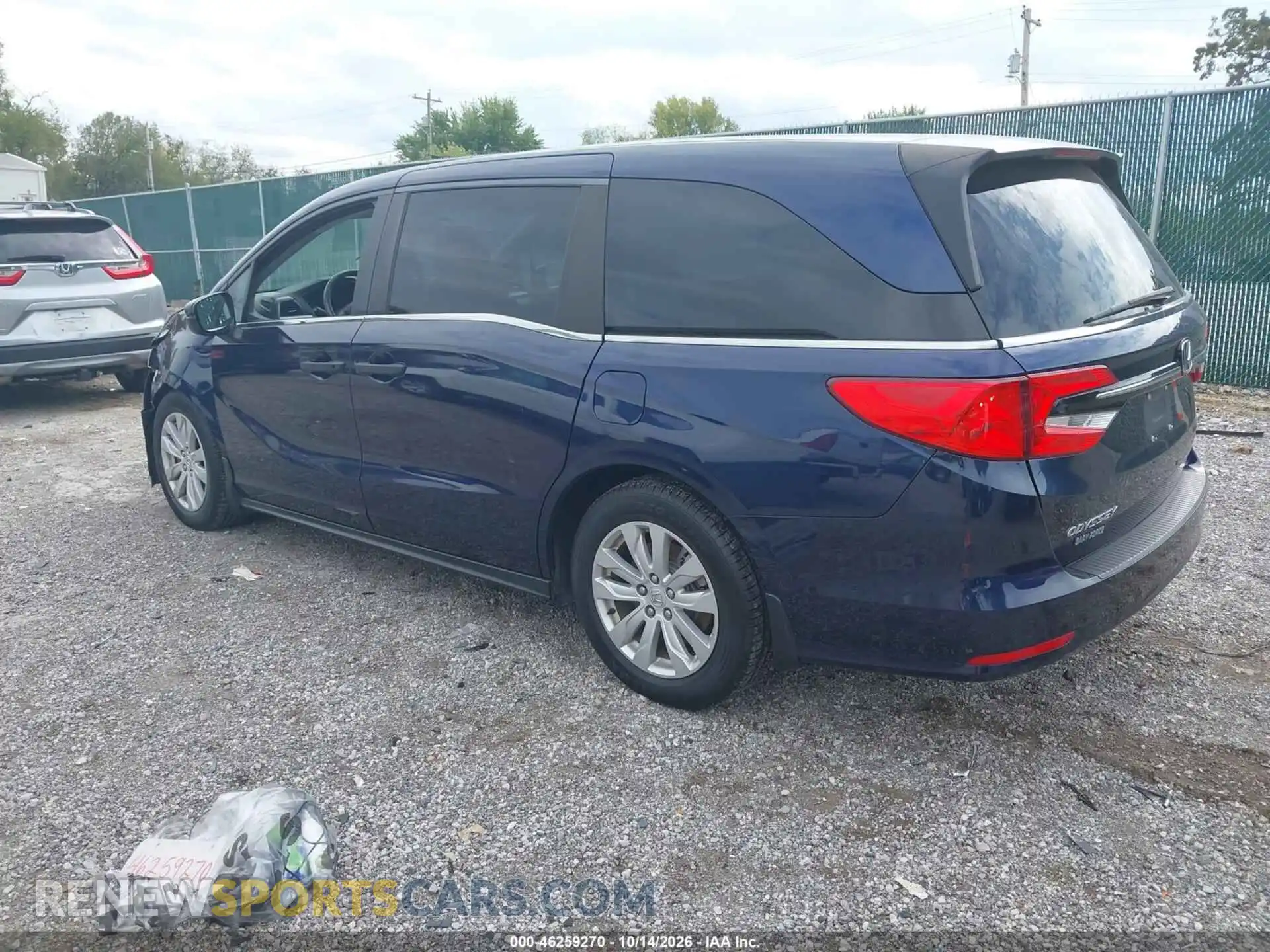3 Фотография поврежденного автомобиля 5FNRL6H23MB028857 HONDA ODYSSEY 2021