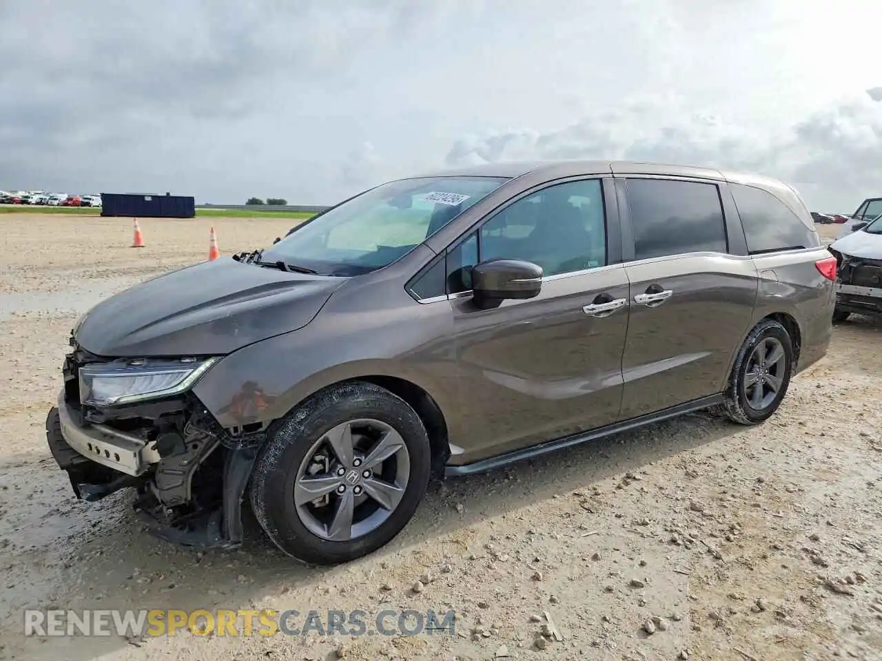 1 Фотография поврежденного автомобиля 5FNRL6H50MB019155 HONDA ODYSSEY 2021