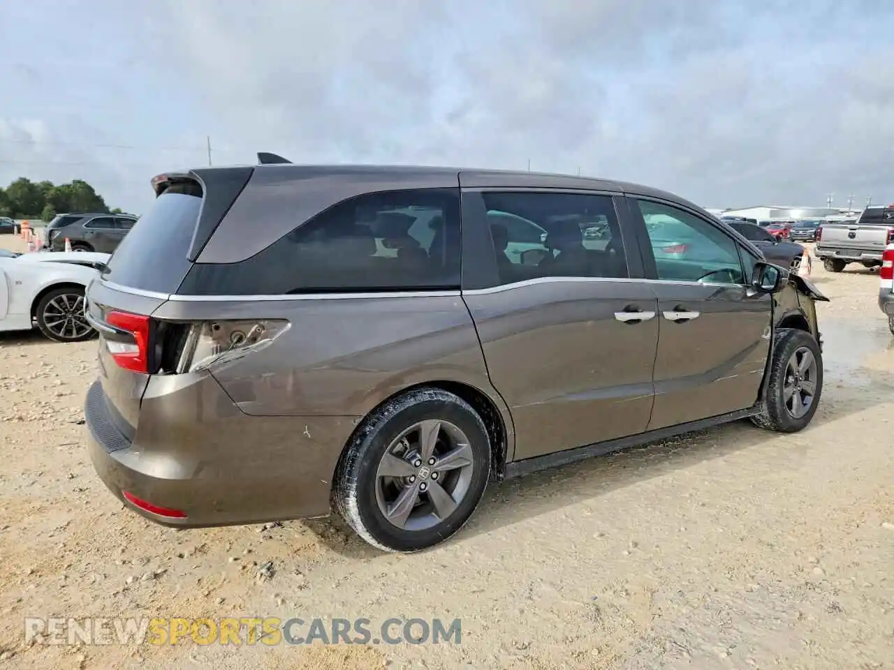 3 Фотография поврежденного автомобиля 5FNRL6H50MB019155 HONDA ODYSSEY 2021