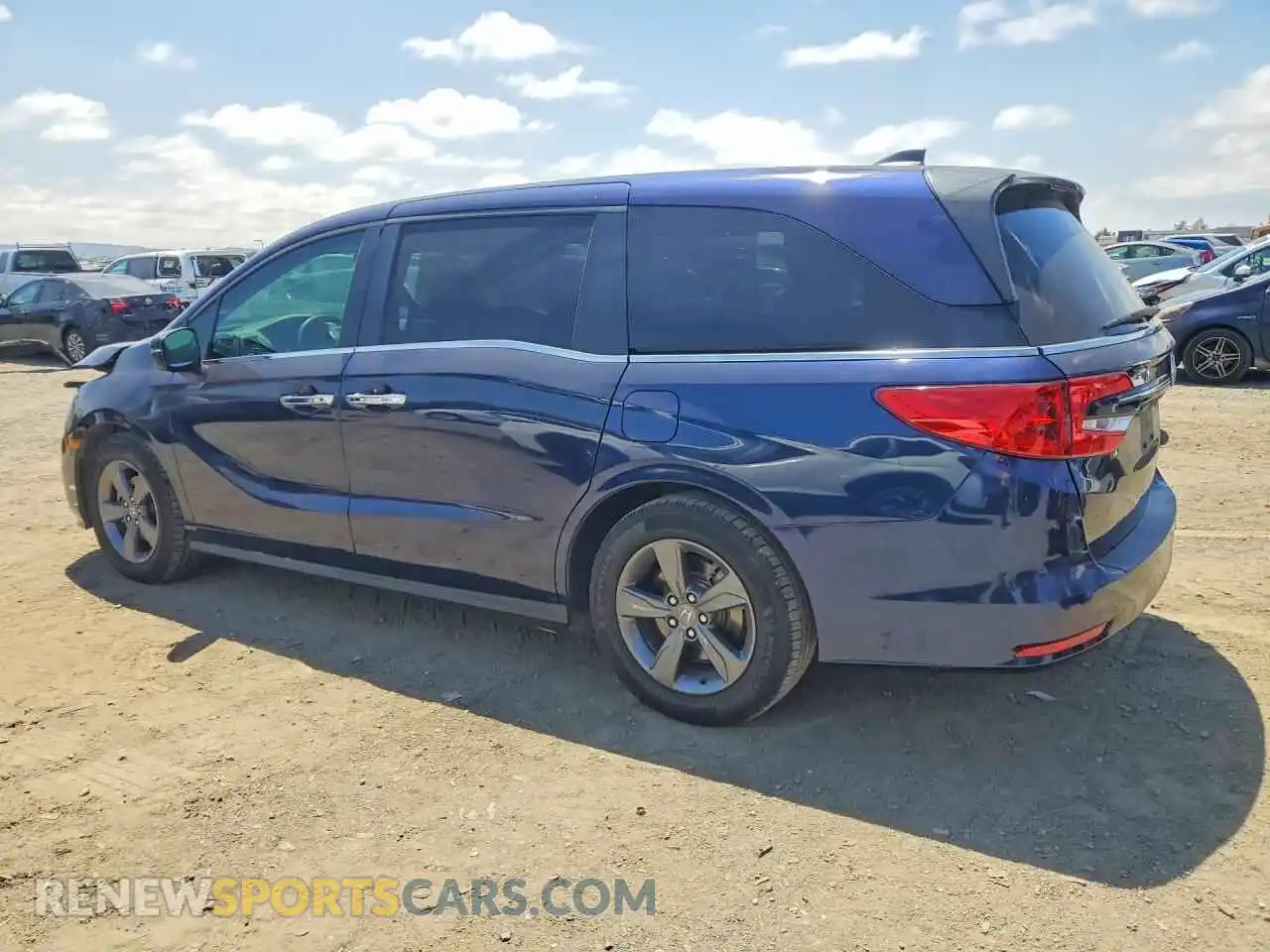 2 Фотография поврежденного автомобиля 5FNRL6H51MB033842 HONDA ODYSSEY 2021