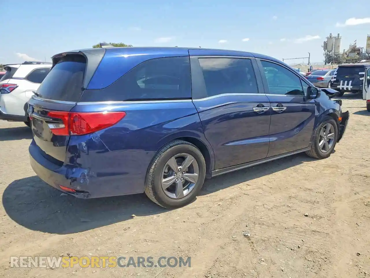 3 Фотография поврежденного автомобиля 5FNRL6H51MB033842 HONDA ODYSSEY 2021