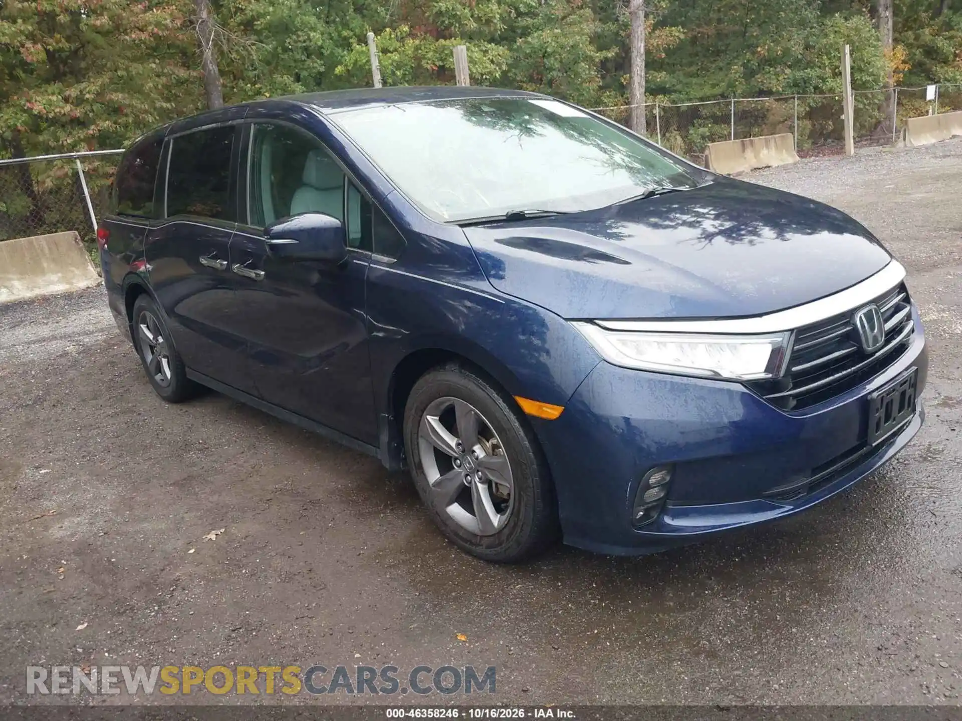 1 Фотография поврежденного автомобиля 5FNRL6H56MB022318 HONDA ODYSSEY 2021