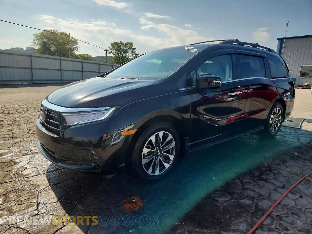 1 Фотография поврежденного автомобиля 5FNRL6H70MB004740 HONDA ODYSSEY 2021