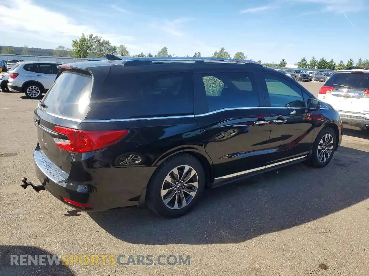 3 Photograph of a damaged car 5FNRL6H73MB010600 HONDA ODYSSEY 2021