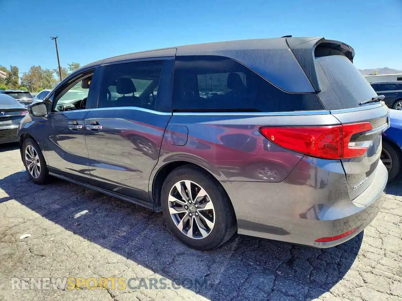 2 Photograph of a damaged car 5FNRL6H76MB004340 HONDA ODYSSEY 2021