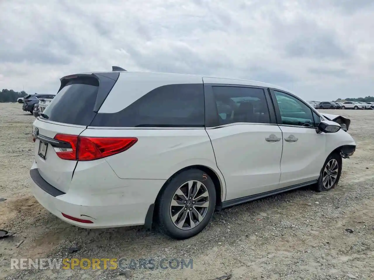 3 Photograph of a damaged car 5FNRL6H77MB035063 HONDA ODYSSEY 2021