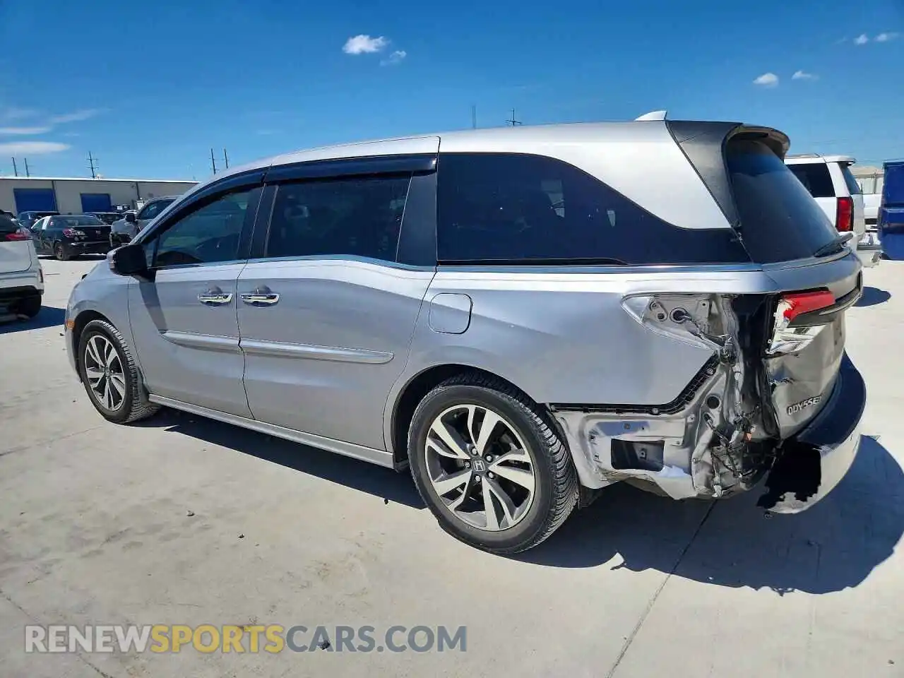 2 Photograph of a damaged car 5FNRL6H80MB035303 HONDA ODYSSEY 2021