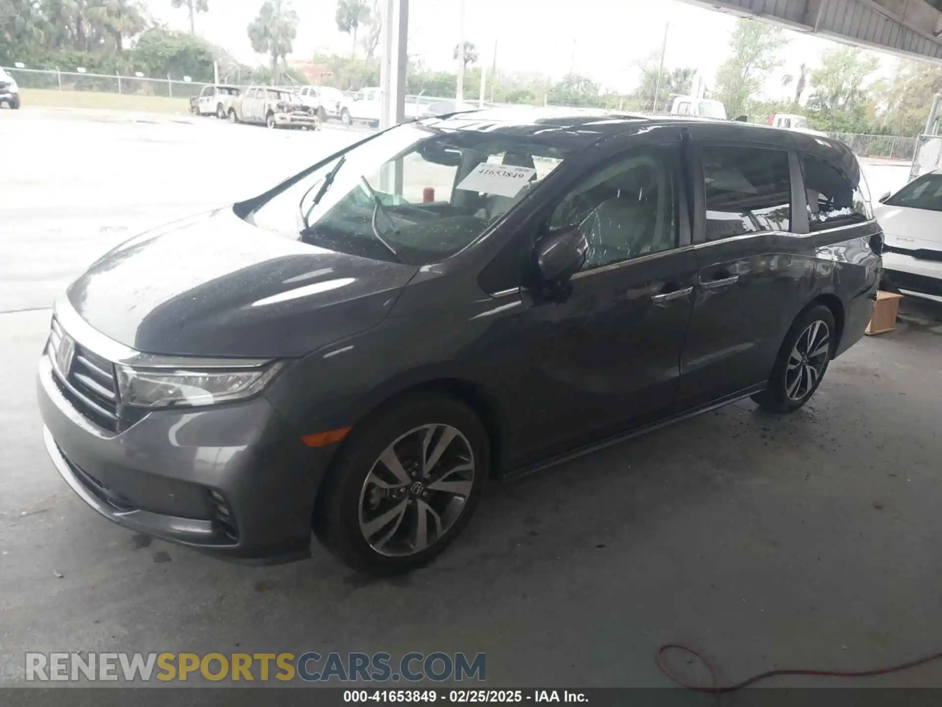 2 Photograph of a damaged car 5FNRL6H82MB012377 HONDA ODYSSEY 2021