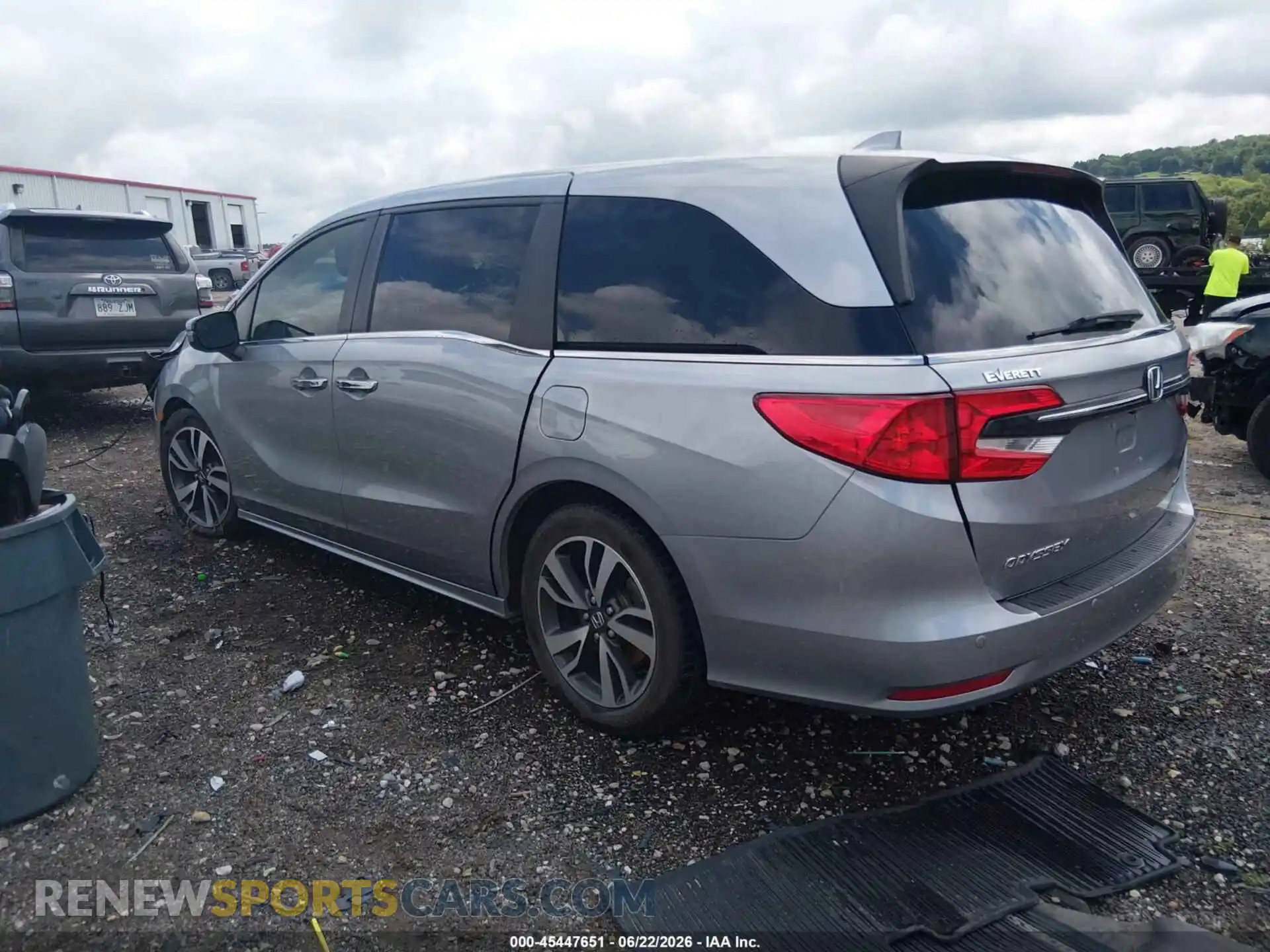 3 Photograph of a damaged car 5FNRL6H83MB010914 HONDA ODYSSEY 2021
