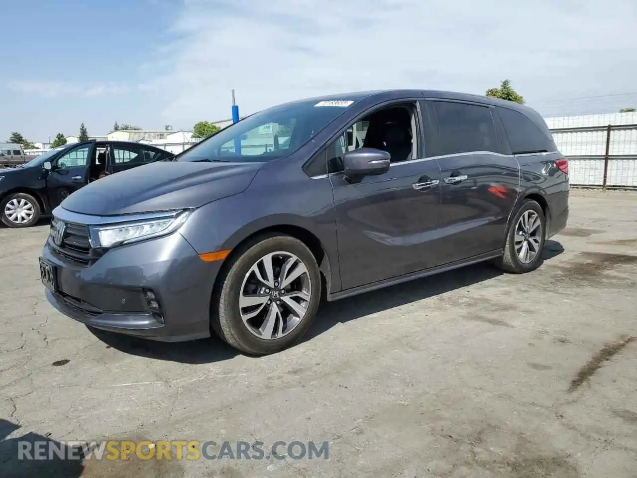 1 Photograph of a damaged car 5FNRL6H83MB021492 HONDA ODYSSEY 2021