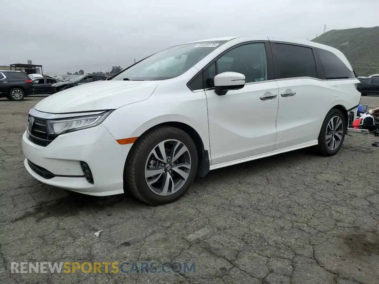 1 Фотография поврежденного автомобиля 5FNRL6H84MB027804 HONDA ODYSSEY 2021