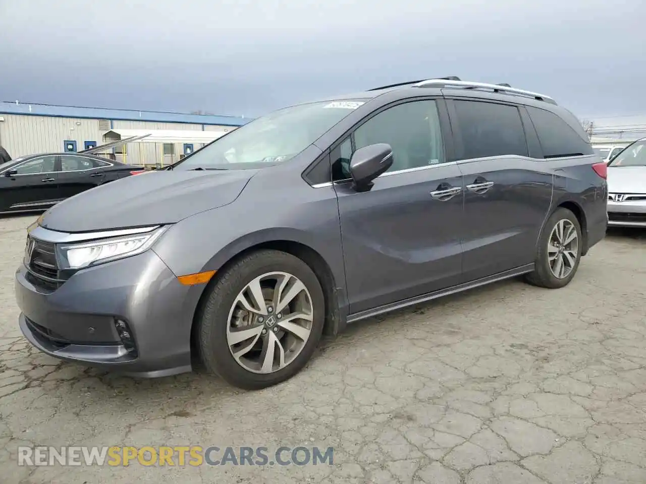 1 Photograph of a damaged car 5FNRL6H85MB032574 HONDA ODYSSEY 2021