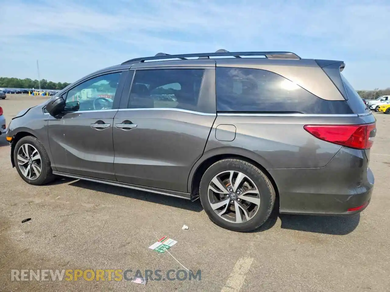 2 fotografías del automóvil dañado 5FNRL6H86MB006680 HONDA ODYSSEY 2021