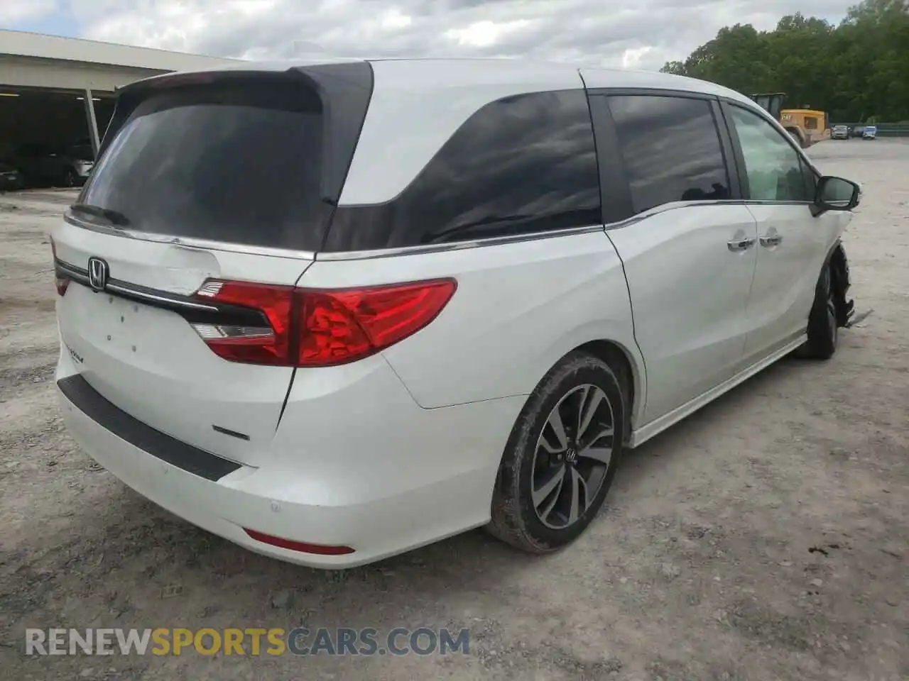 3 fotografías del automóvil dañado 5FNRL6H86MB018943 HONDA ODYSSEY 2021