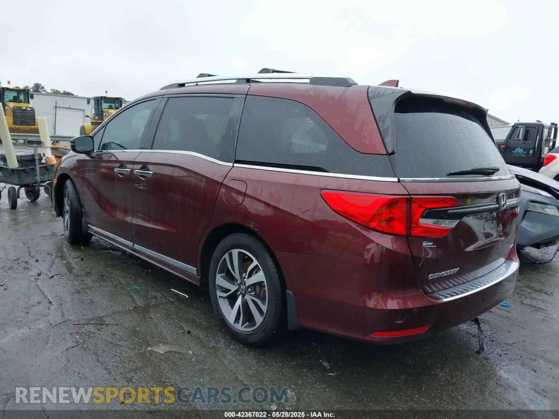 3 Photograph of a damaged car 5FNRL6H88MB006938 HONDA ODYSSEY 2021