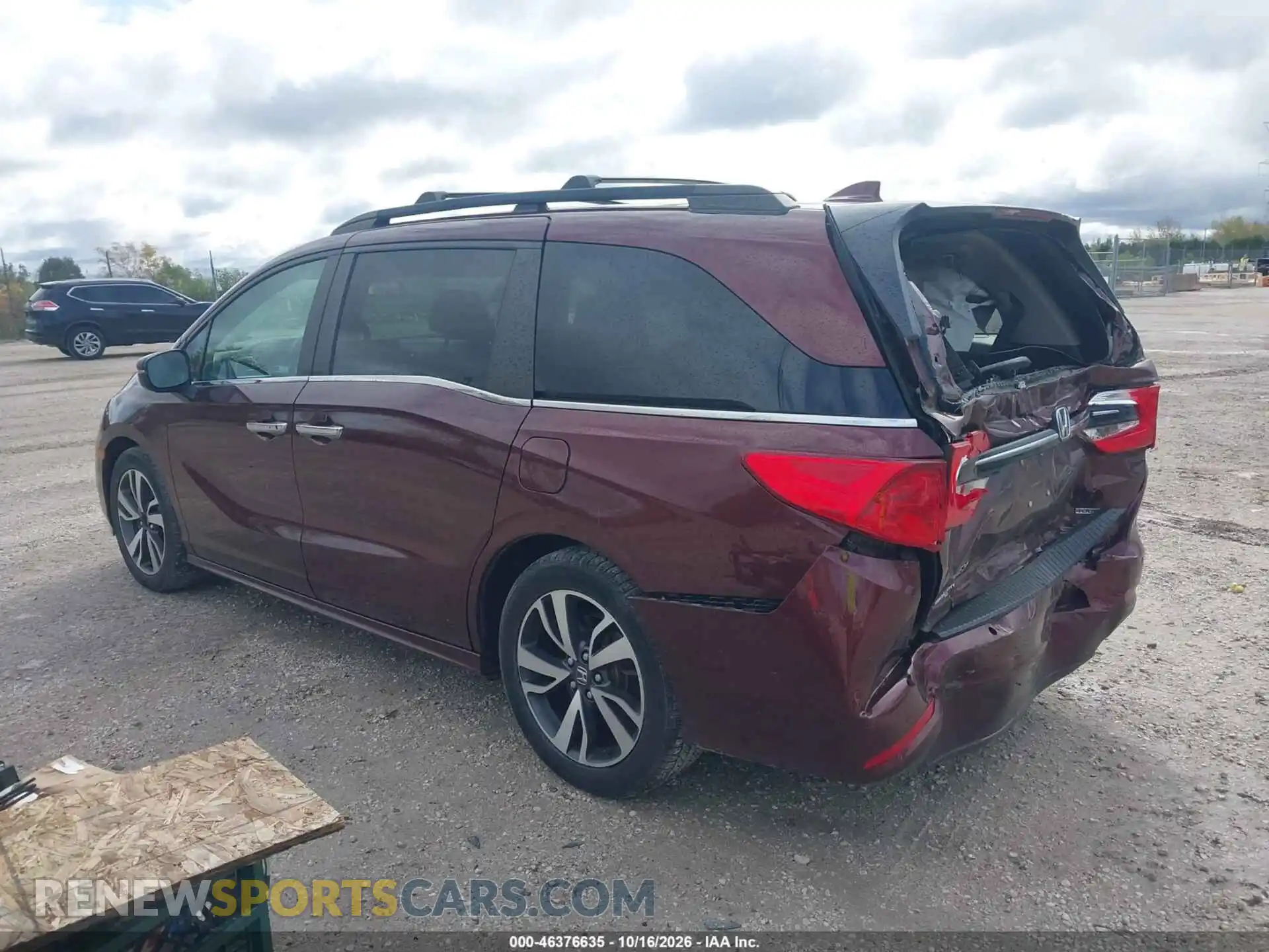 3 Photograph of a damaged car 5FNRL6H89MB014658 HONDA ODYSSEY 2021