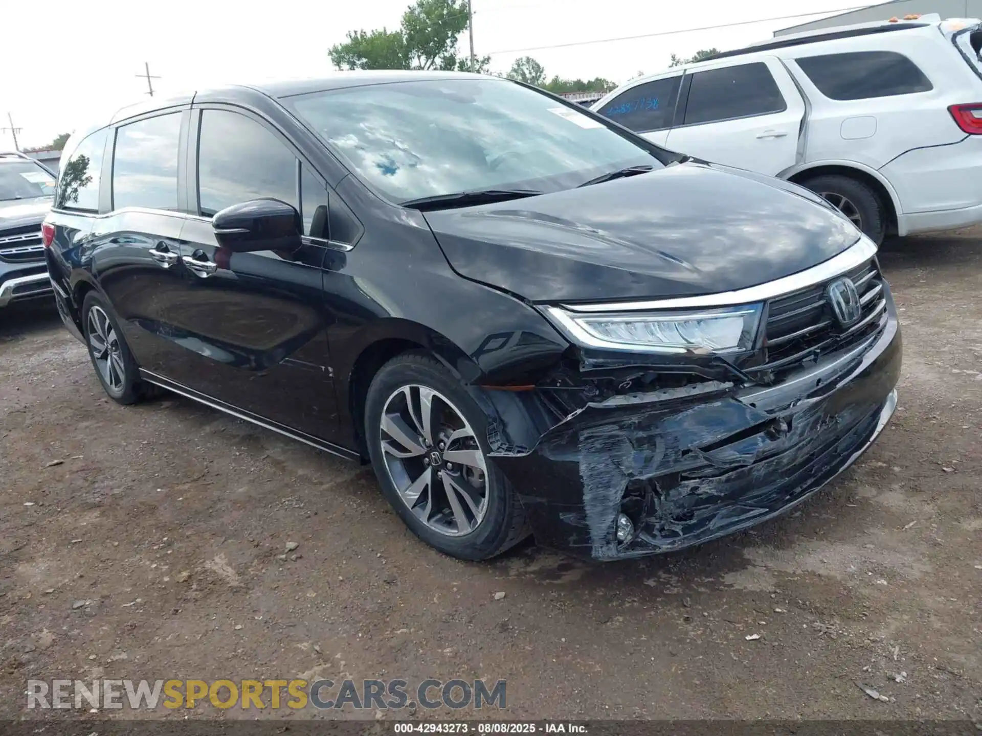 1 Photograph of a damaged car 5FNRL6H89MB035803 HONDA ODYSSEY 2021