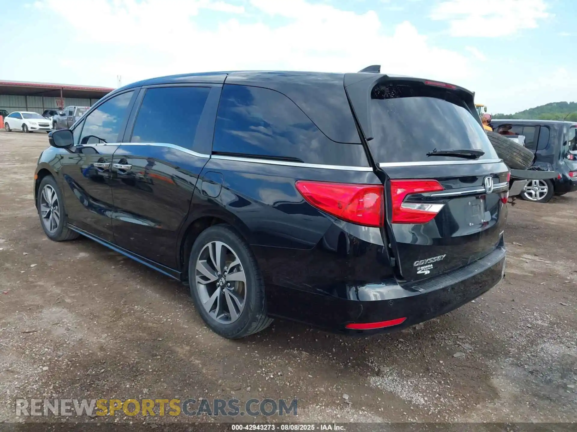 3 Photograph of a damaged car 5FNRL6H89MB035803 HONDA ODYSSEY 2021