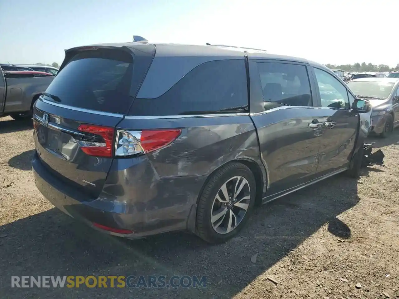 3 Photograph of a damaged car 5FNRL6H8XMB030397 HONDA ODYSSEY 2021