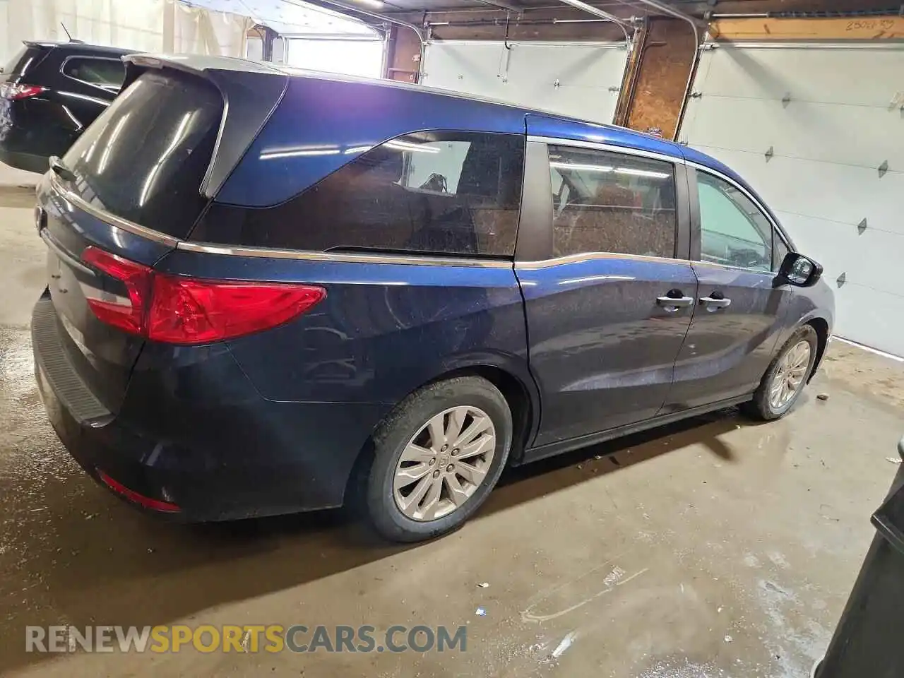 3 fotografías del automóvil dañado 5FNRL6H21NB009953 HONDA ODYSSEY 2022