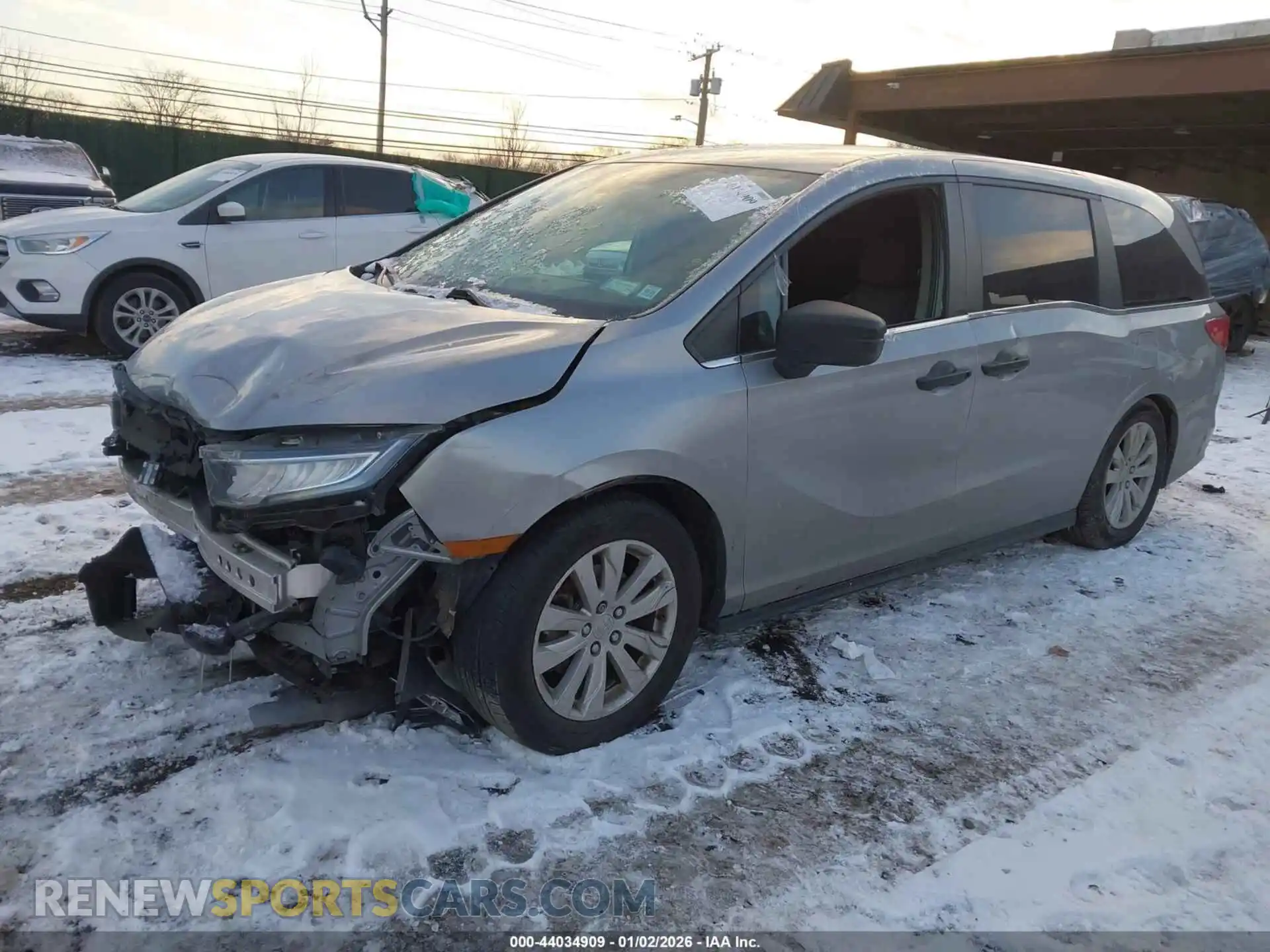 2 Photograph of a damaged car 5FNRL6H29NB004029 HONDA ODYSSEY 2022