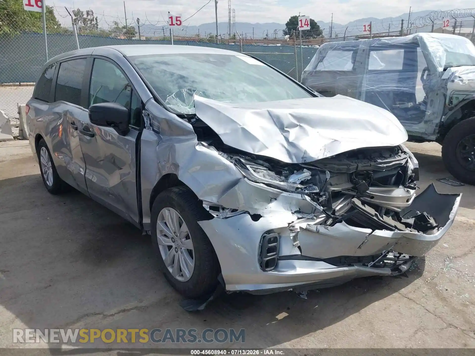 1 Фотография поврежденного автомобиля 5FNRL6H2XNB020773 HONDA ODYSSEY 2022