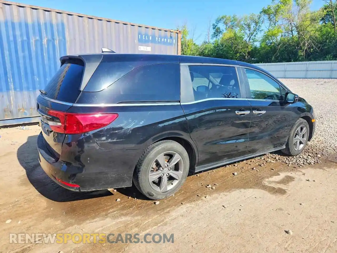3 Фотография поврежденного автомобиля 5FNRL6H50NB022543 HONDA ODYSSEY 2022