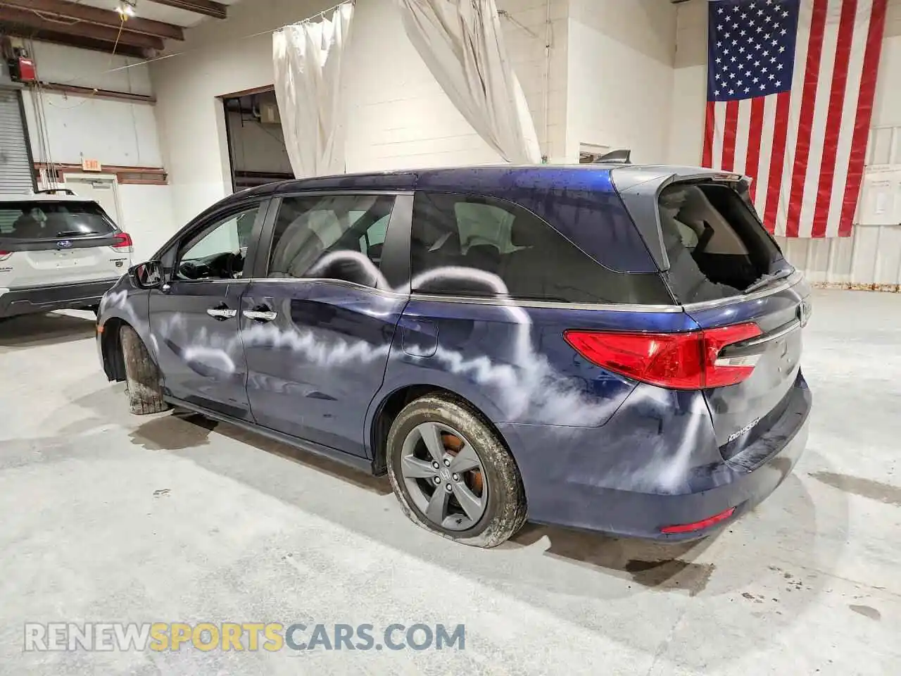 2 Фотография поврежденного автомобиля 5FNRL6H52NB010720 HONDA ODYSSEY 2022