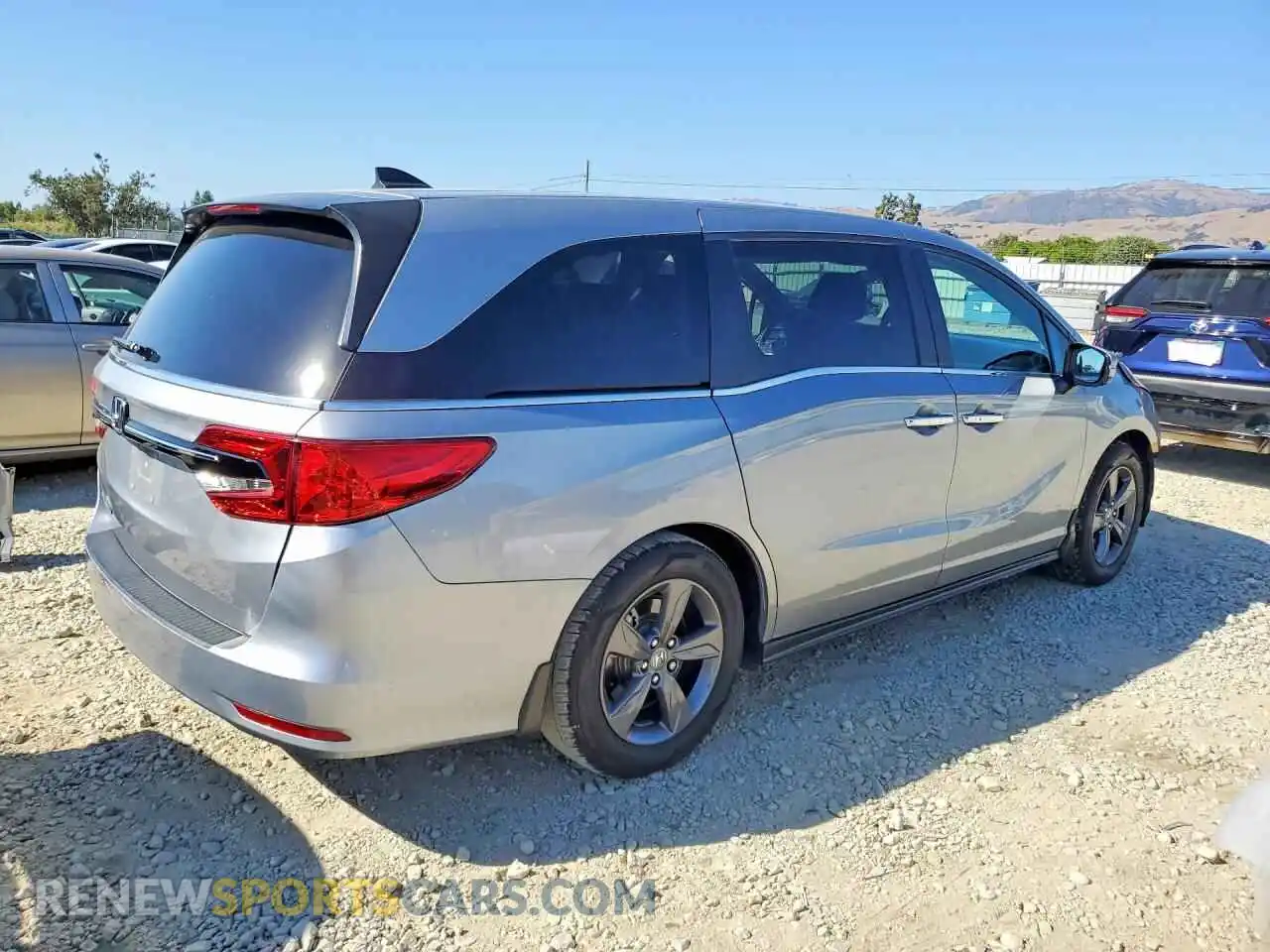 3 Фотография поврежденного автомобиля 5FNRL6H52NB047055 HONDA ODYSSEY 2022