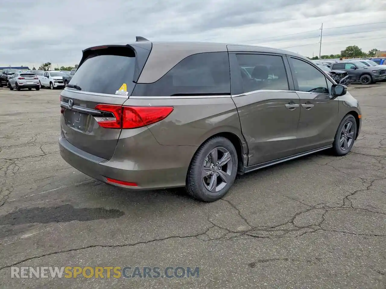3 Фотография поврежденного автомобиля 5FNRL6H53NB029955 HONDA ODYSSEY 2022
