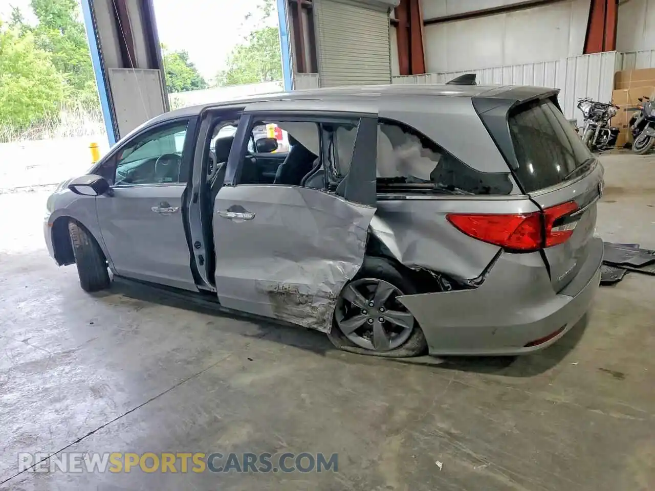 2 Фотография поврежденного автомобиля 5FNRL6H53NB046612 HONDA ODYSSEY 2022