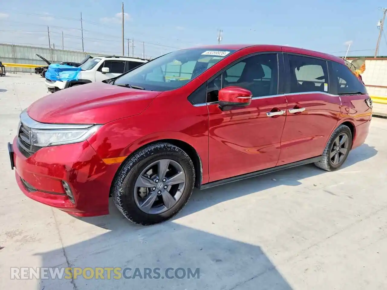 1 Фотография поврежденного автомобиля 5FNRL6H54NB005650 HONDA ODYSSEY 2022